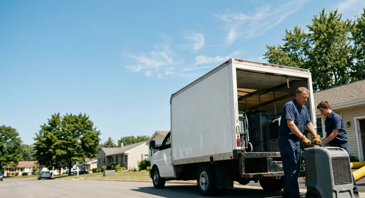 Water Damage Cleanup in Portage, OH near me